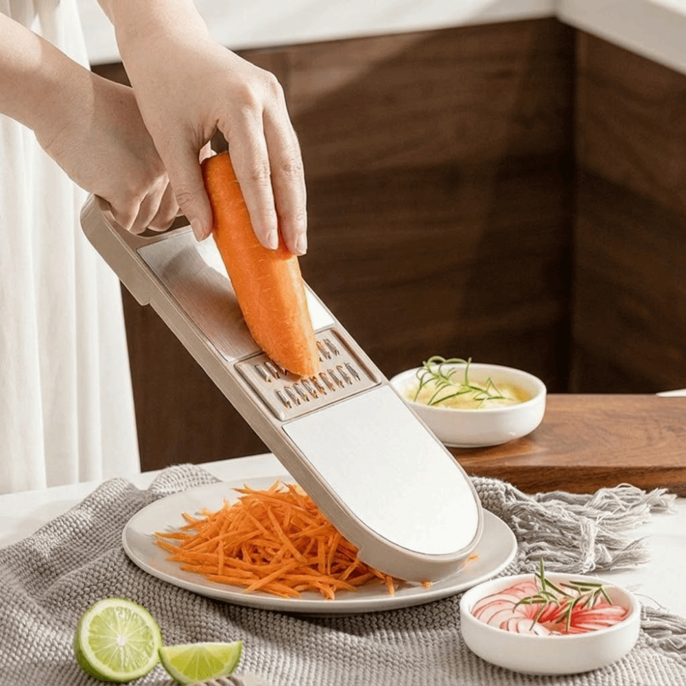 Meal Prep Manual - Эффективная ручная овощерезка с защитой для
