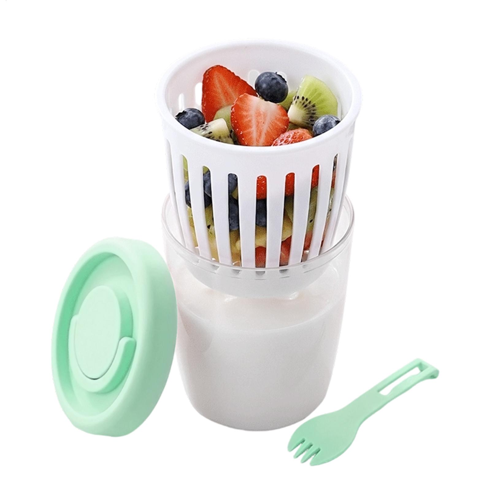 Meal Prep Yogurt Cups - Контейнеры для йогурта с крышками, герметичные