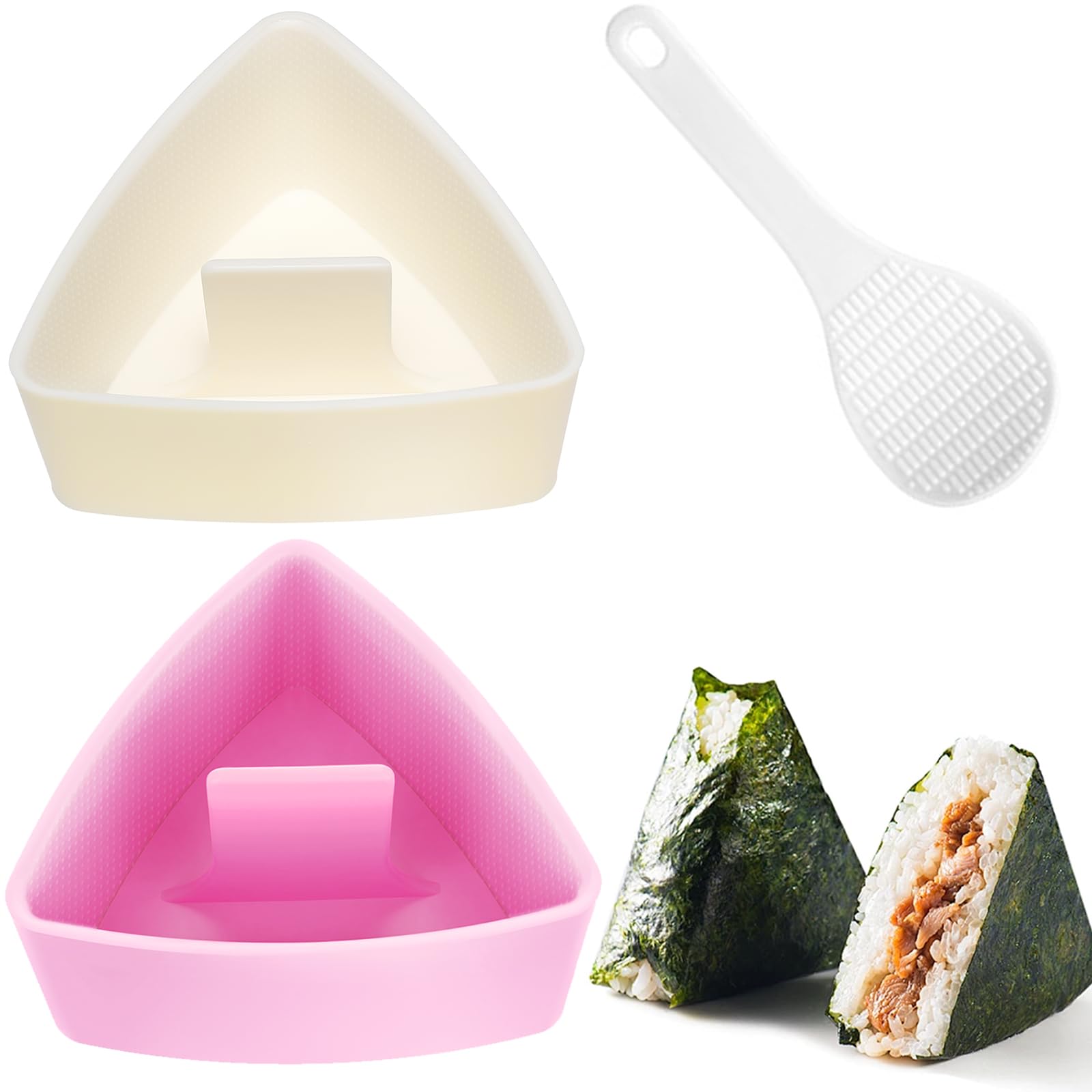 Rice Ball Mold - 2 шт., форма для суши, онигири,