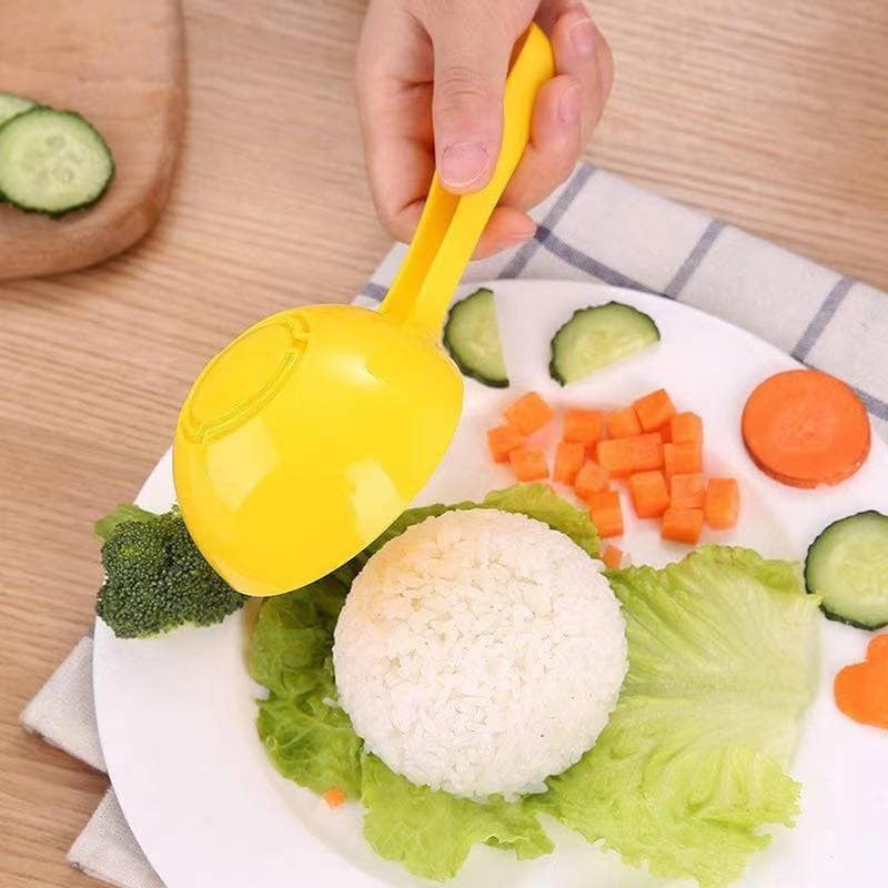 Rice Ball Mold - 1 шт., полукруглая форма для рисовых