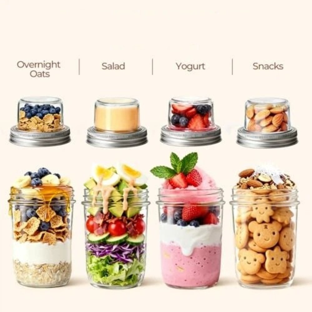 Двухслойные стаканы для йогурт – обзор и цена Meal Prep Glass