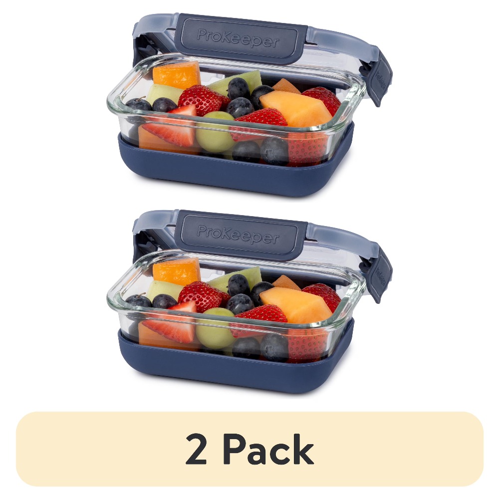 Набор из 2 стеклянных контейне – обзор и цена Meal Prep Glass