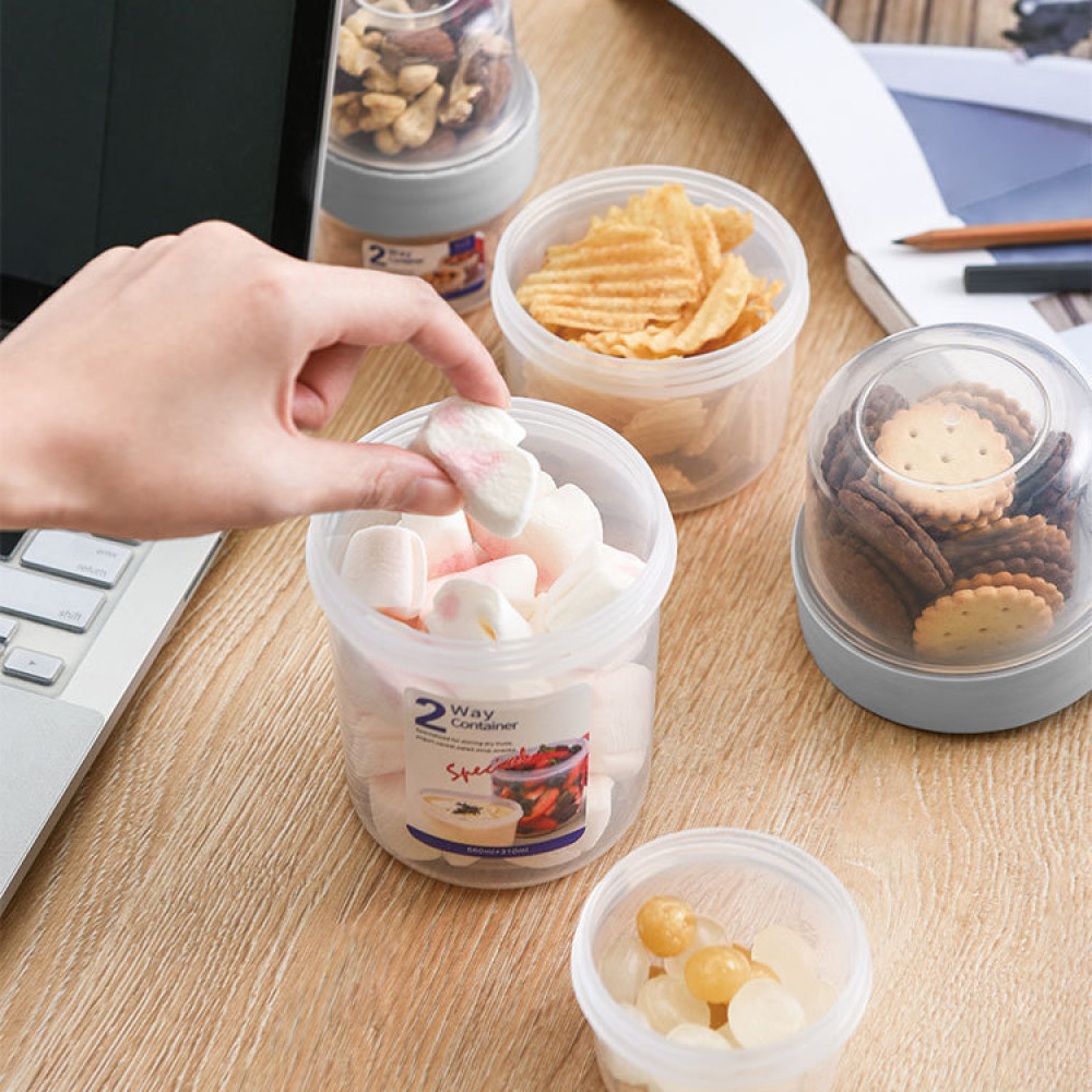 Двухслойный герметичный контей – обзор и цена Meal Prep Yogurt Cups