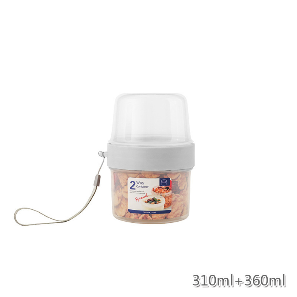 Двухслойный герметичный контей – обзор и цена Meal Prep Yogurt Cups