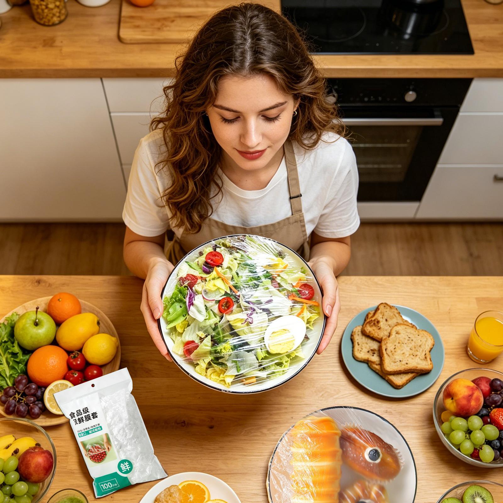 100 шт. многоразовых эластичны – обзор и цена Meal Prep Wraps