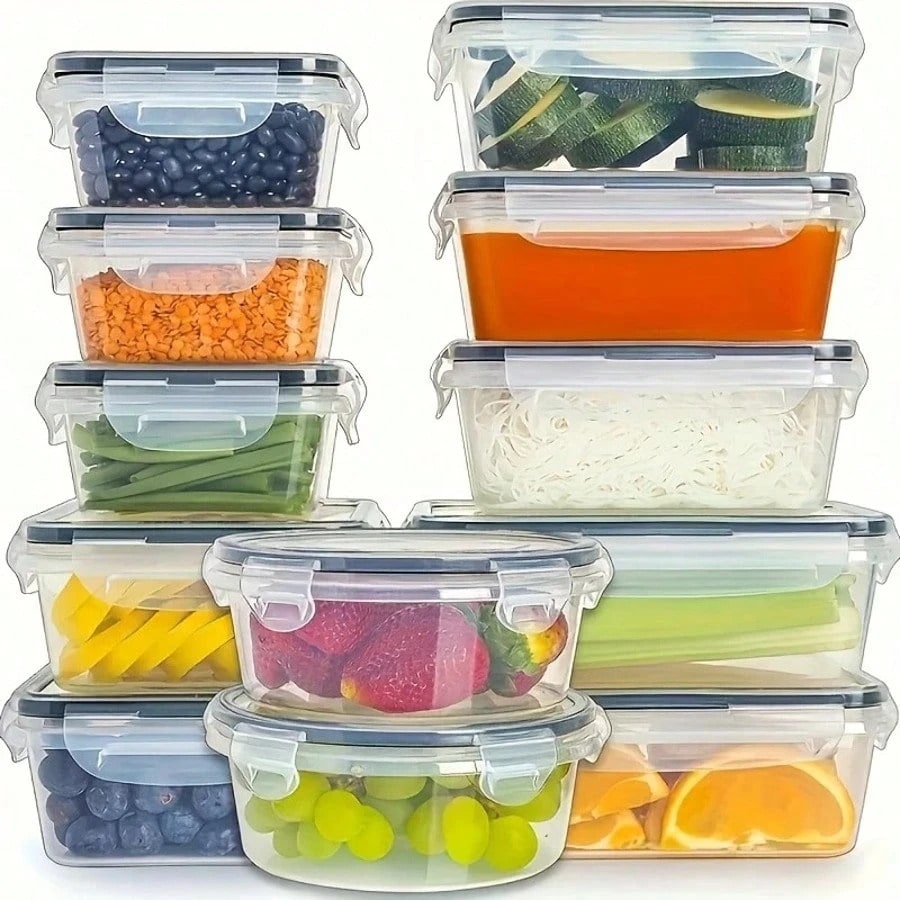 12 пластиковых герметичных кон – обзор и цена Meal Prep Glass