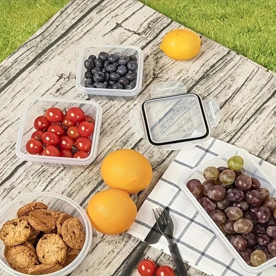 12 пластиковых герметичных кон – обзор и цена Meal Prep Glass
