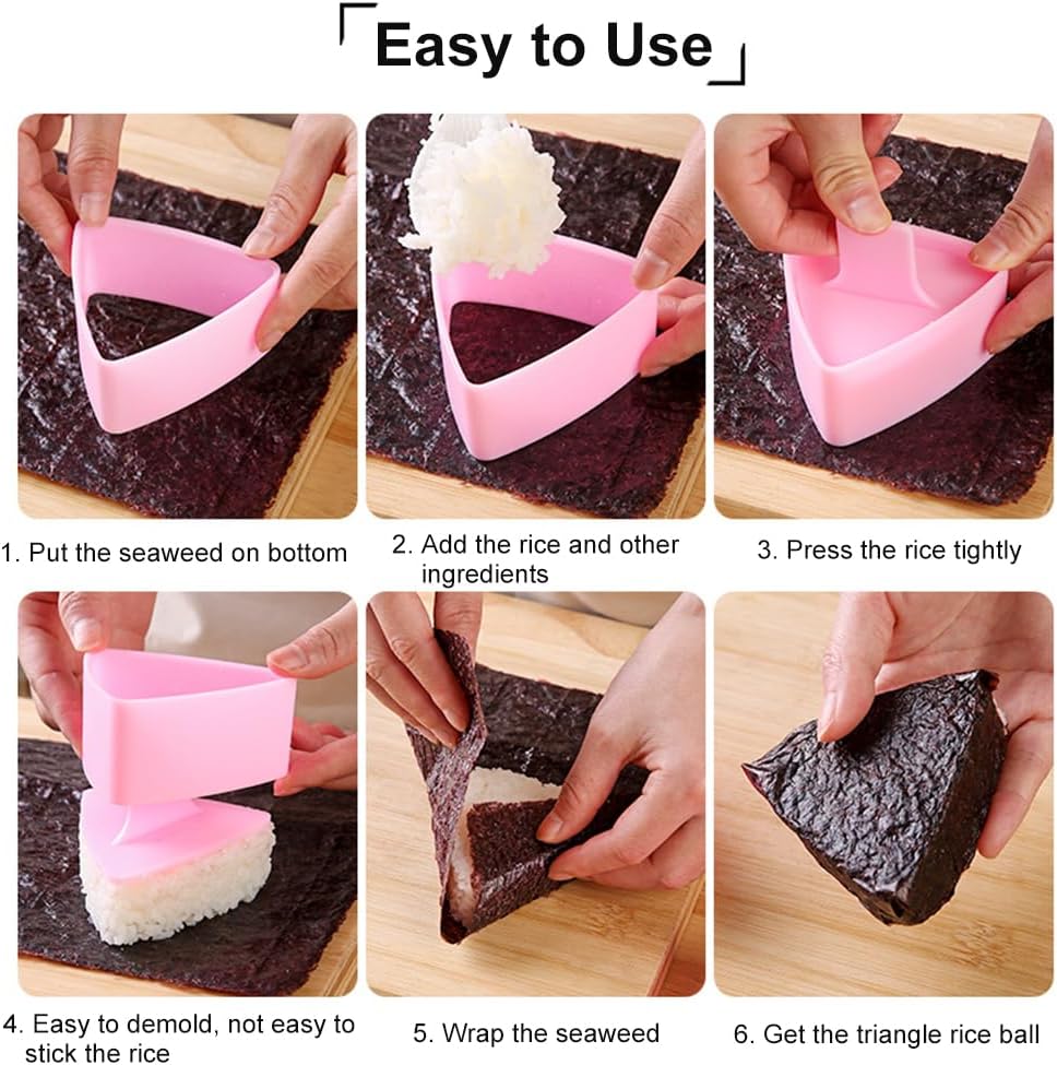 2 шт., форма для суши, онигири – обзор и цена Rice Ball Mold