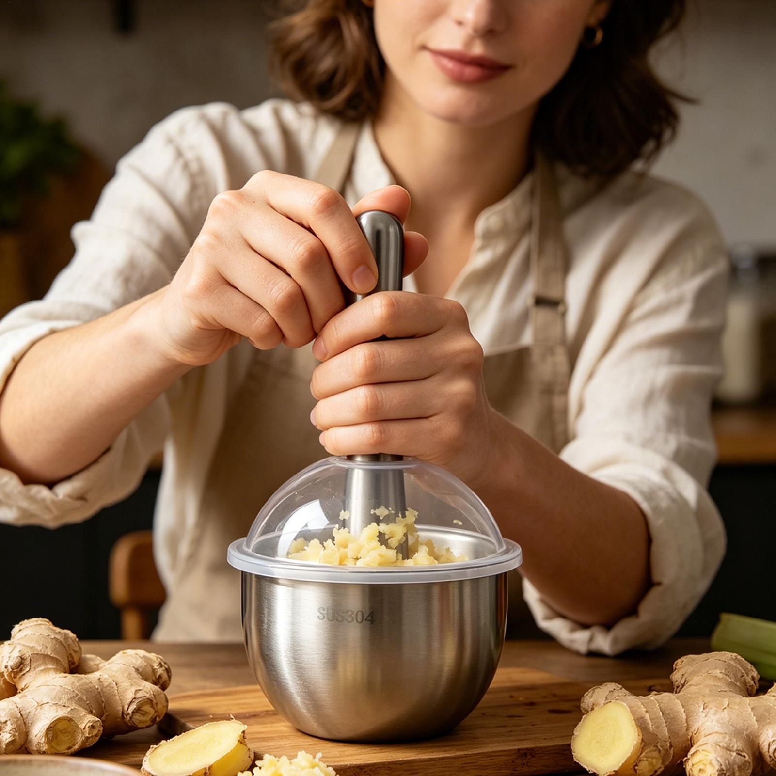 Ручной измельчитель чеснока, п – обзор и цена Meal Prep Manual