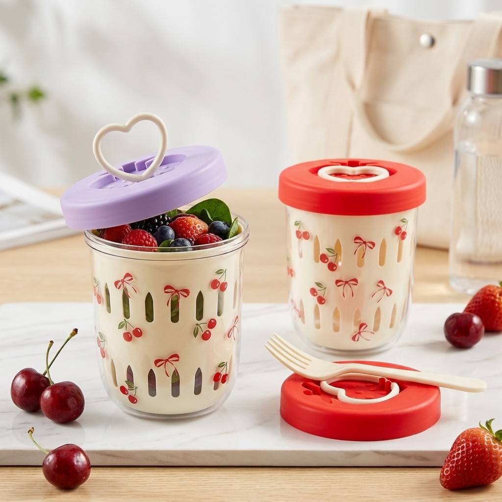 Пластиковый контейнер для сала – обзор и цена Meal Prep Yogurt Cups