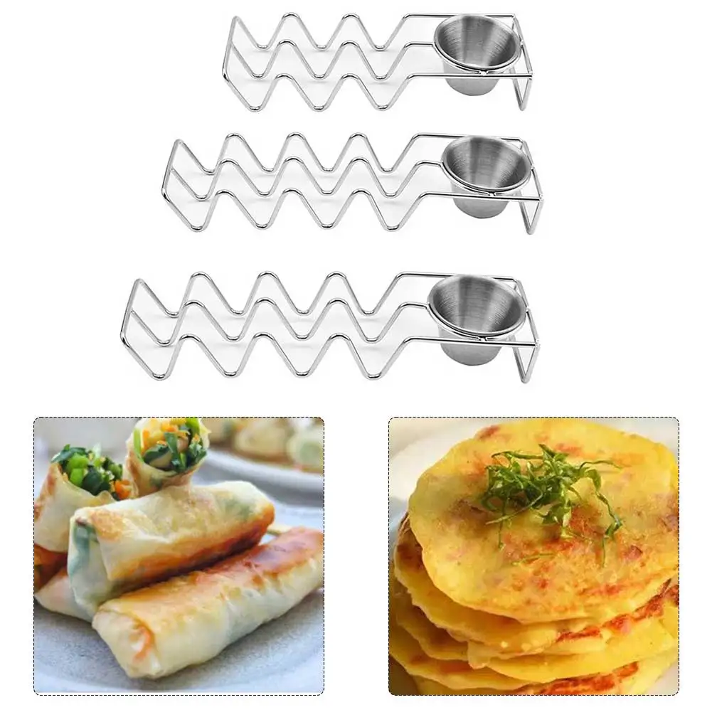 Набор из 4 подставок для тако  – обзор и цена Meal Prep Wraps